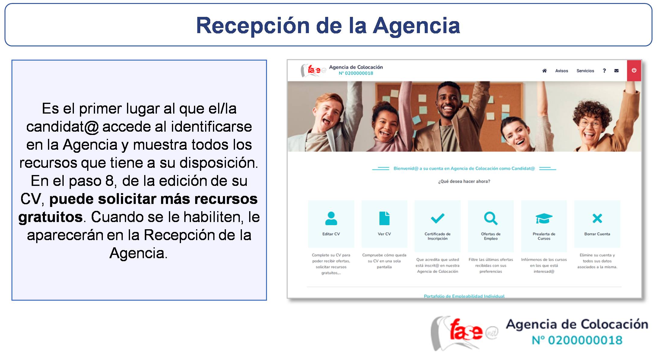 La Recepción